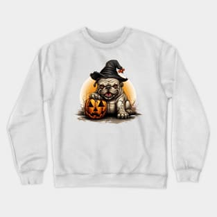 Halloween Bulldog #1 Crewneck Sweatshirt